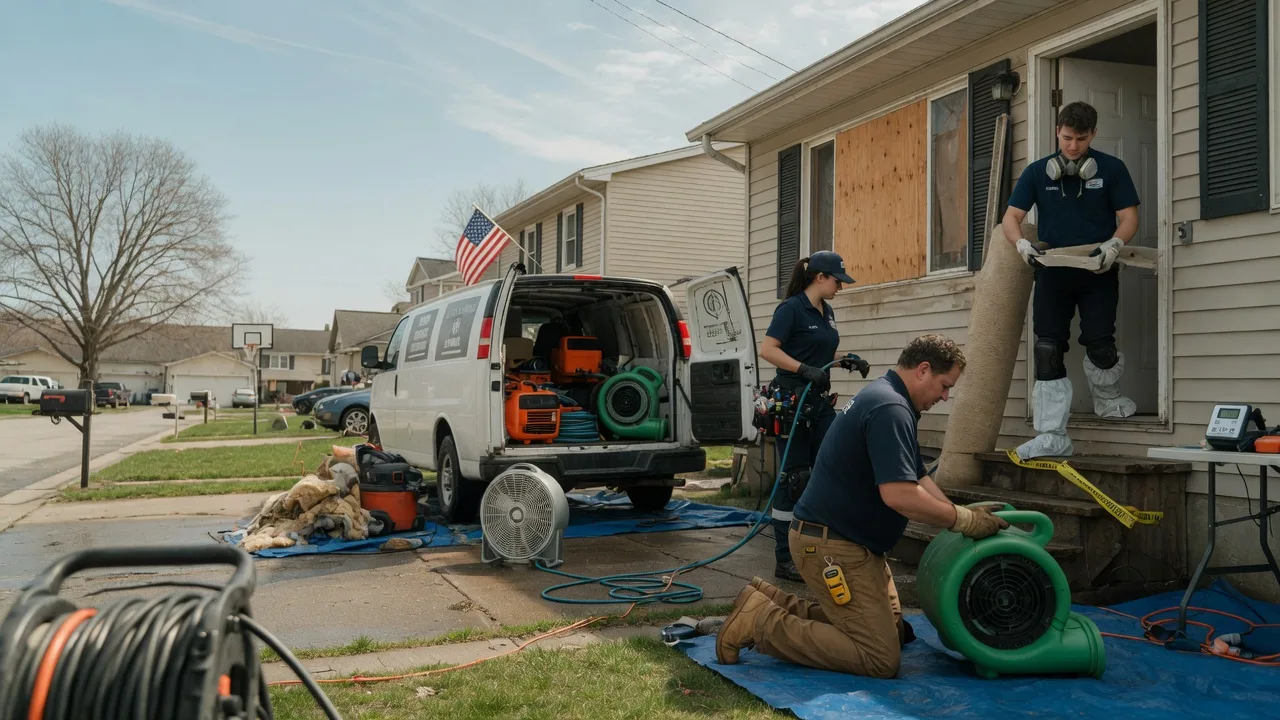 Water Damage Restoration in Elmer, LA near me